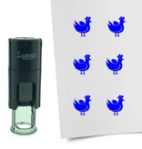 CombiCraft Stempel of Stempeltje van een Haan - afdruk ca 10mm