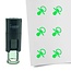 Stempel of Stempeltje van een Speen - afdruk ca 10mm