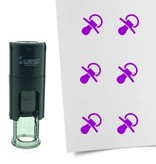 Stempel of Stempeltje van een Speen - afdruk ca 10mm