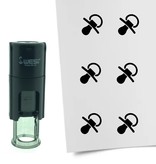 Stempel of Stempeltje van een Speen - afdruk ca 10mm