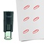 Stempel of Stempeltje van een Stokbrood - afdruk ca 10mm