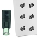 Stempel of Stempeltje van Paaseieren - afdruk ca 10mm