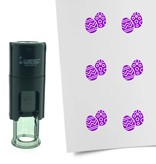 Stempel of Stempeltje van Paaseieren - afdruk ca 10mm