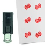 Stempel of Stempeltje van Paaseieren - afdruk ca 10mm