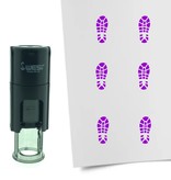 Stempel of Stempeltje van een Schoenafdruk - afdruk ca 10mm