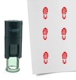 Stempel of Stempeltje van een Schoenafdruk - afdruk ca 10mm