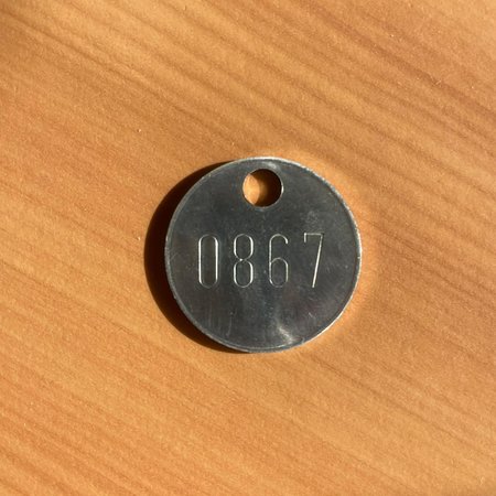 Restpartij Sleutellabels Aluminium 001 t/m 2000 - 001 t/m 1000