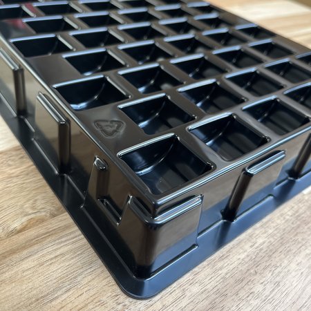 Kunststof telbak voor 500 munten tot 29 mm groot - per 1 stuk