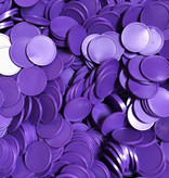CombiCraft Blanco Plastic munten met rand in diverse kleuren Ø29mm - 100 stuks