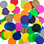 Blanco Plastic munten met rand in diverse kleuren Ø29mm - 100 stuks