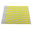 TYVEK® Gestreepte originele TYVEK© polsbandjes met plakstrip in 6 kleuren - per 100 stuks