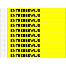 Entreebewijs Polsbandjes