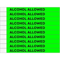 Alcohol allowed Polsbandjes