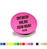 CombiCraft Kleine Plastic munten Ø23/24mm met jouw eigen full colour bedrukking vanaf 3000 stuks - per 1000 stuks