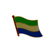 Vlag  speldje Sierra Leone