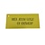 Groot Aluminium Logoplaatje 140x65mm