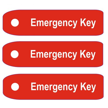 Kunststof Sleutellabels voor Alphatron Medical