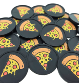 CombiCraft Gekleurde Pizza Consumptiemunten Ø29mm - 100 stuks