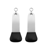 CombiCraft Blanco Camber aluminium hotel sleutelhanger in zilver en goud