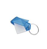 Openklapbare sleutellabels 60 x 27 mm met ring - per 100 stuks