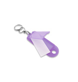 Openklapbare sleutellabel met papierstrook 60 x22 mm met wartel per 1 stuk