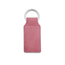 Blanco leren sleutelhanger rechthoek 33x70mm - per 1 stuk