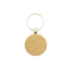 Blanco houten sleutelhanger cirkel 40x40mm - per 1 stuk