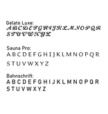 Gepersonaliseerde houten sleutelhanger met een enkele letter of initialen - per 1 stuk