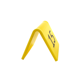 CombiCraft Tafelnummer van plexiglas in de kleur geel - per 1 stuk