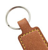 CombiCraft Blanco leren of kunstleren sleutellabel 23x95mm - per 1 stuk