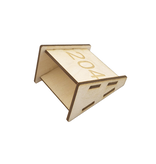 CombiCraft Tafelnummer Cabinet in houtlook van 60x68x3mm - per 1 stuk