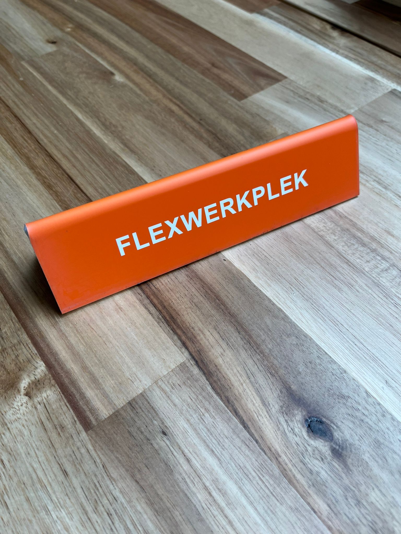 Tafelbordje Flexwerkplek Oranje 200x50x4 Mm Per Stuk CombiCraft