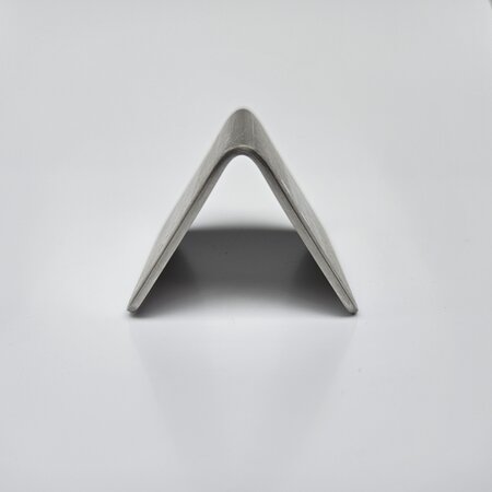 Tafelbord RVS met Duitse gravering 'Reserviert' 53x40 mm