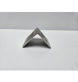 Tafelnummers van RVS 53x40 mm - 1 set van 36 bordjes met de nummers 14 t/m 40