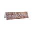 Gereserveerd bordje in houtmotief met witte letters van polystyreen 130x40mm - per 1 stuk