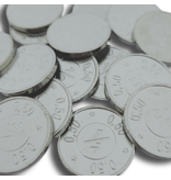 CombiCraft Staal vernikkelde automaat munt in formaat van € 0,50 munt voor winkelwagens - 100 stuks