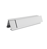 CombiCraft Bureau naambordje aluminium met gegraveerde naamstrook 152x32mm - per 1 stuk