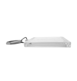 CombiCraft Plexiglas sleutelhanger blanco vierkant 50x50mm - per 1 stuk