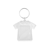 Plexiglas sleutelhanger blanco T-shirt 55x52mm - per 1 stuk