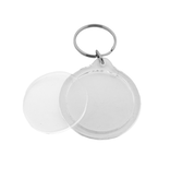Plexiglas sleutelhanger blanco rond Ø40mm - per 1 stuk