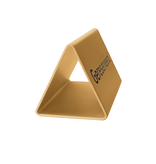 CombiCraft Gereserveerd bordje van aluminium in goud 100x55x2mm met gravering aan beide zijden - per 1 stuk