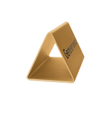Gereserveerd bordje Cody van goudkleurig aluminium met gravering 100x55mm  - per 1 stuk