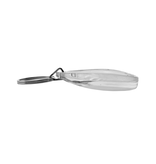 Plexiglas sleutelhanger blanco druppel 32x53mm - per 1 stuk