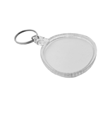 Plexiglas sleutelhanger blanco realeaux driehoek 51x62mm - per 1 stuk