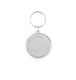 Plexiglas sleutelhanger blanco cirkel klein Ø43mm - per 1 stuk