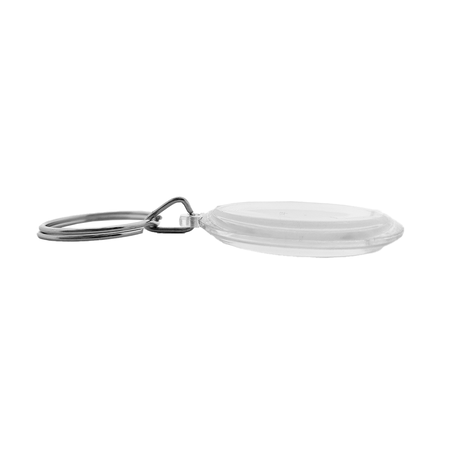 Plexiglas sleutelhanger blanco cirkel klein Ø43mm - per 1 stuk