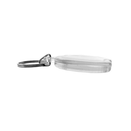 Plexiglas sleutelhanger blanco appel 40x45mm - per 1 stuk