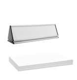 Inschuifpapier voor het bureau naambordje Prestige - set van 6 papierstroken