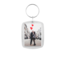 Plexiglas sleutelhanger met jouw foto rechthoek groot 41x52mm - per 1 stuk