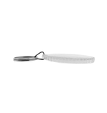 Plexiglas sleutelhanger met jouw foto ovaal geribbeld 35x49mm - per 1 stuk